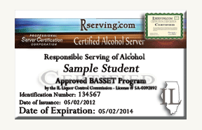 Rserving certification cards are available for most alcohol, food safety and tobacco.